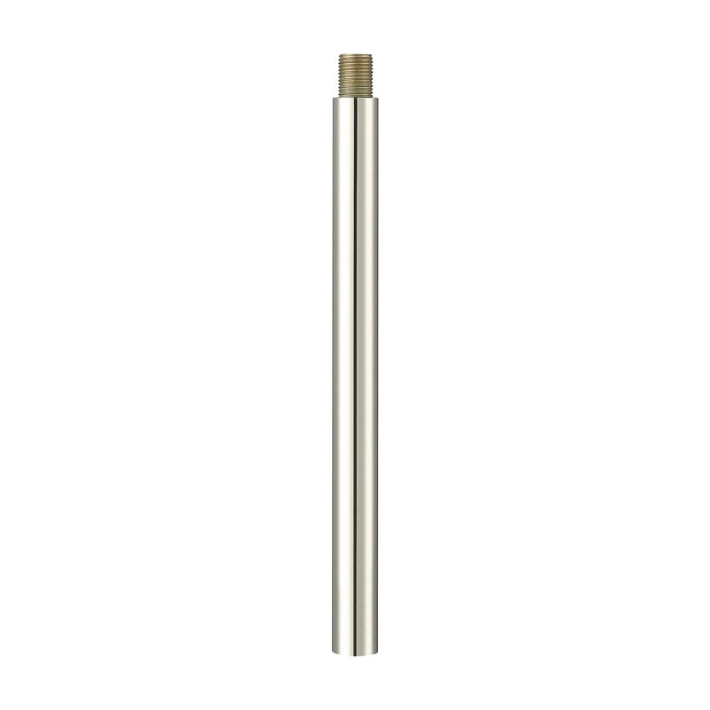 Innovations Stem Collection 6in Threaded Replacement Stem | Transitional Polished Nickel Steel | Pendant & Chandelier Extension | Model ST-6-PN