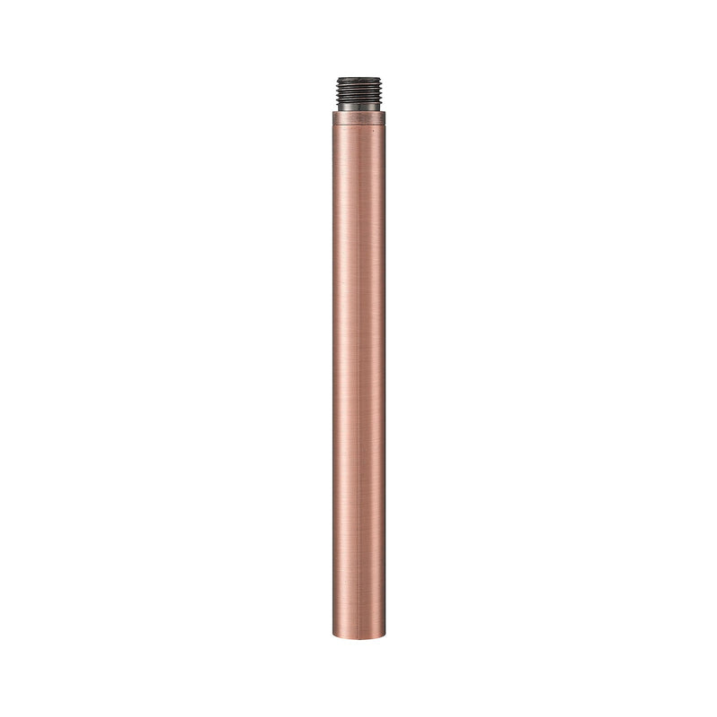 Innovations ST-6M-AC 6in Antique Copper Threaded Stem | Transitional Steel Replacement Part | Pendant & Chandelier Accessory | Model ST-6M-AC