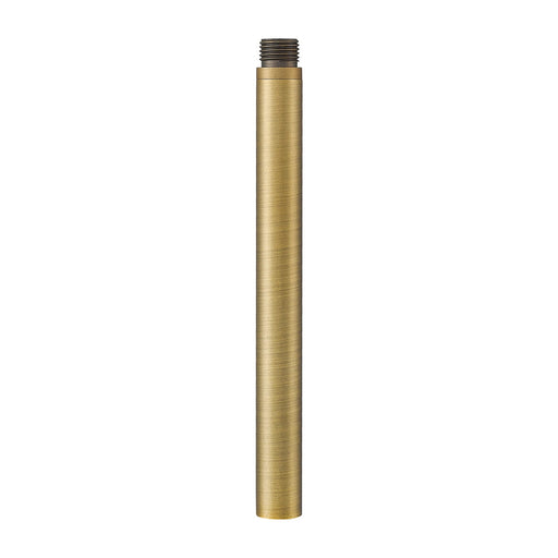 Innovations Lighting ST-6M 6in Threaded Replacement Stem | Brushed Brass Steel | Pendant & Chandelier Extension | 0.75 x 6 in | Model ST-6M-BB