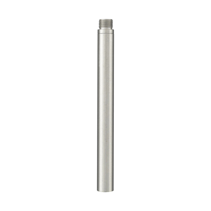 Innovations Lighting Stem Collection 6in Threaded Replacement Stem | Transitional Brushed Satin Nickel Steel | Ceiling Fixture | Model ST-6M-SN