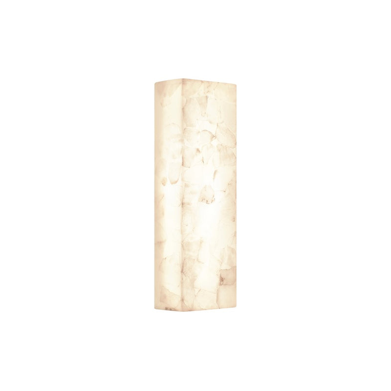 Justice Evolv LumenAria Medley 17" LED ADA Sconce, Brass/AR