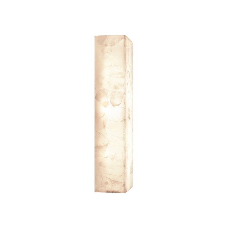 Justice Evolv LumenAria Medley 17" LED ADA Sconce, Brass/AR