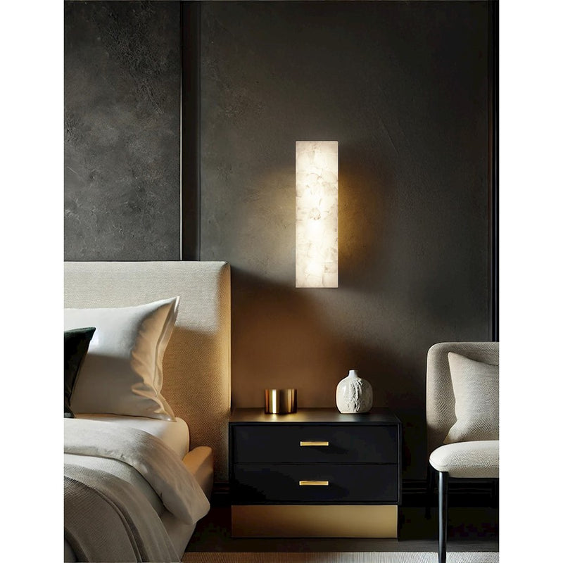 Justice Evolv LumenAria Medley 17" LED ADA Sconce, Brass/AR
