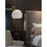 Justice Design Alabaster Rocks! 1 Light 13" Globe Pendant, Black