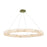 Justice Evolv LumenAria Medley 52" LED Ring Pendant, BS/AR - ALR-8227-BRSS