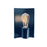 Justice Design Ambiance 1 Light Flex Wall Sconce, Sky/Brass - CER-7061-MID-BRSS