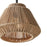 Justice Design Evolv Eco Nido 12" 1Lt Pendant, Black/Natural