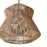 Justice Evolv Eco Nido 30" Tiered Trapezoid 5Lt Pendant, BK/Nat