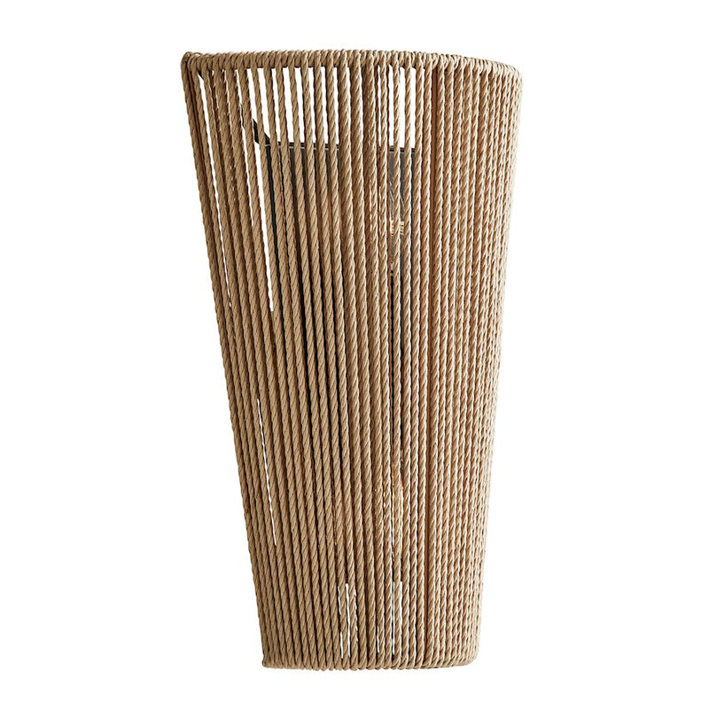 Justice Design Evolv Eco Nido ADA 2Lt Wall Sconce, Black/Natural