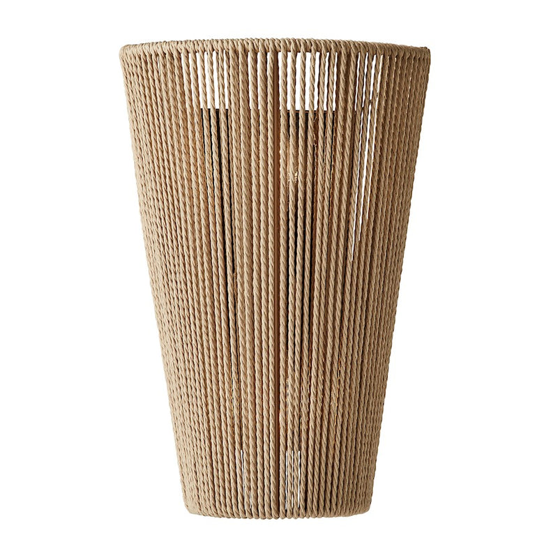Justice Design Evolv Eco Nido ADA 2Lt Wall Sconce, Black/Natural