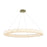 Justice Evolv LumenAria Medley 52" LED Ring Pendant, BS/AB - FAL-8227-BRSS