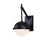 Justice Design Bowery LED Outdoor Sconce, Etch/Black - FSN-7102W-ETCH-MBLK