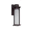 Justice Design Wooster LED 12" Outdoor Sconce, Etched/Black