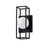 Justice Design Float LED Small Outdoor Sconce, Opal/Black