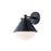 Justice Fusion Ravelle Cone 13" Out Sconce, Black/Brass Ring/Opal