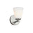 Justice Design Alpino 1 Light Wall Sconce, Opal/Nickel