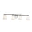 Justice Design Alpino 4 Light Bath Bar, Opal/Brushed Nickel - FSN-8034-OPAL-NCKL