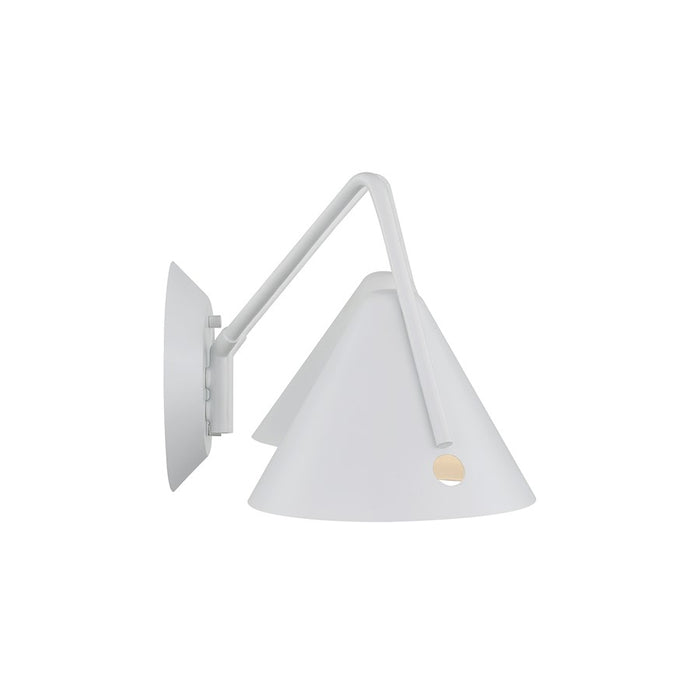 Justice Design Evolv Zag 2Lt LED Wall Sconce, White