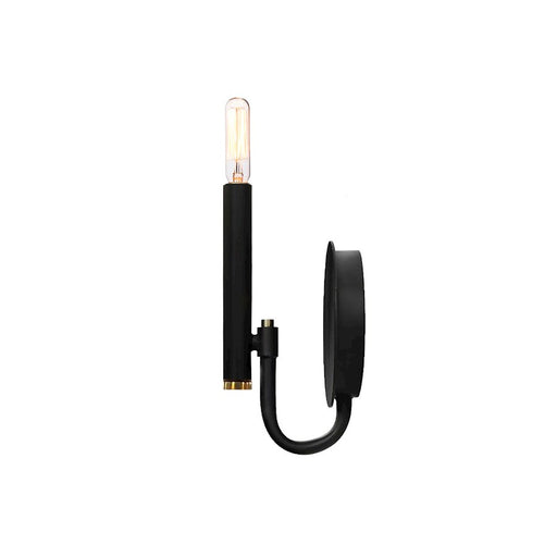 Justice Design Evolv Bedford ADA 1Lt Wall Sconce, Black