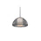 Justice Evolv Dilston 24" 3Lt Dome Pendant, Bronze/Cream Linen - NSH-8202-BZTO