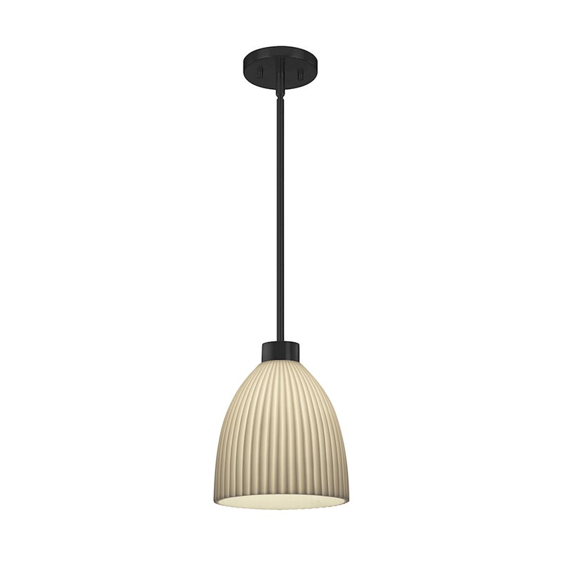 Justice Evolv Porcelina Impala 11" CV Pendant, BK - PNA-8814-18-PLET-MBLK-RIGID