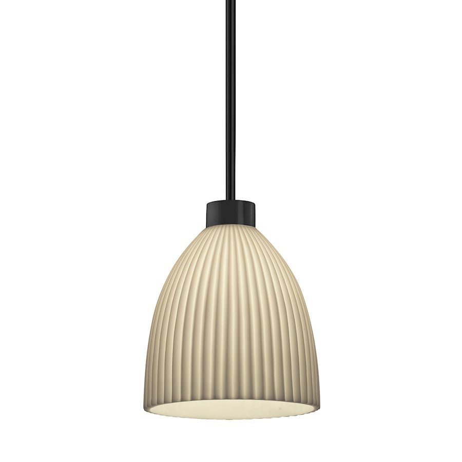 Justice Evolv Porcelina Impala 18" CV Pendant, BK - PNA-8844-18-PLET-MBLK-RIGID