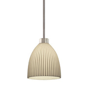 Justice Evolv Porcelina Impala 18" CV Pendant, NK - PNA-8844-18-PLET-NCKL-RIGID