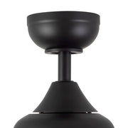 Haus Appeal Calloway 52in 3-Blade Ceiling Fan | Modern Matte Black Steel and MDF | Bedroom & Living Room | 1530lm 3000K Damp | Model CF0716452MB-LKW