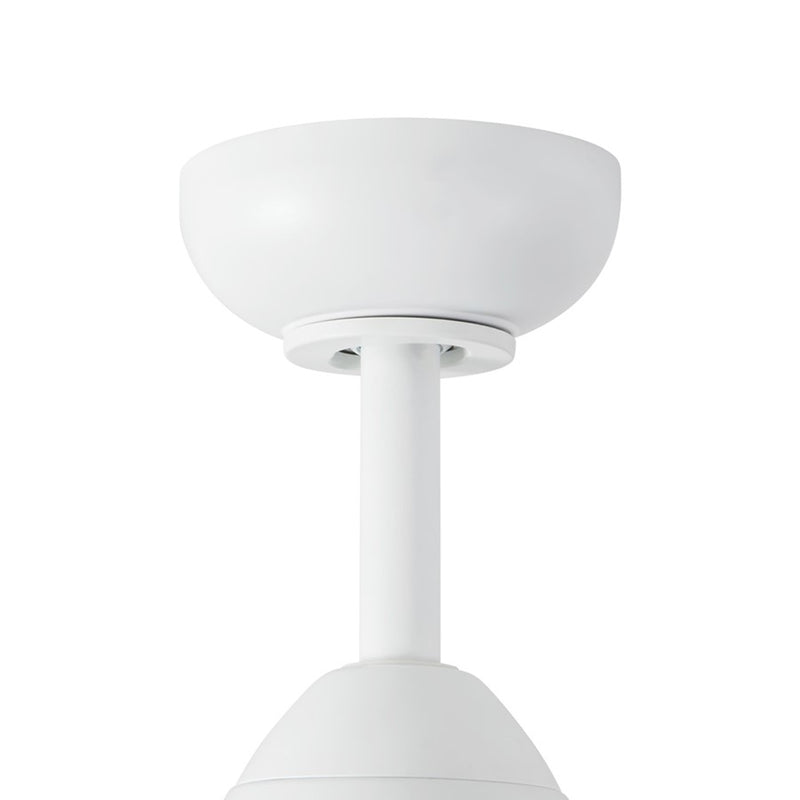 Haus Appeal Langley 60in 3-Blade Ceiling Fan | Modern White Steel and Wood Blades | Living Room & Bedroom | 6172 CFM Damp | Model CF77860-WH