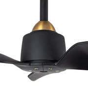 Haus Appeal Alden 42in 3-Blade Ceiling Fan | Modern Brushed Gold and Matte Black | Living Room & Bedroom | Model CF92942-BG-MB