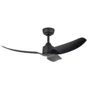 Haus Appeal Alden 42in 3-Blade Ceiling Fan | Modern Matte Black Aluminum and Steel | Living Room & Bedroom | Model CF92942-MB