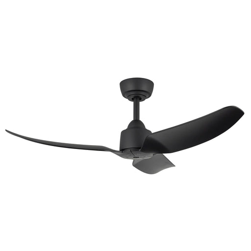 Haus Appeal Alden 42in 3-Blade Ceiling Fan | Modern Matte Black Aluminum and Steel | Living Room & Bedroom | Model CF92942-MB