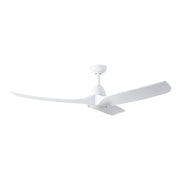 Haus Appeal Langley 60in 3-Blade LED Ceiling Fan | Modern White and Wood Blades | Living Room & Bedroom | 60 x 60 x 15 in | Model CF97860-WH-5CCT