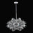 Kalco Luminoso 14Lt Chand, Chrome/Trapezoidal Crystal - 045456-010-FR001