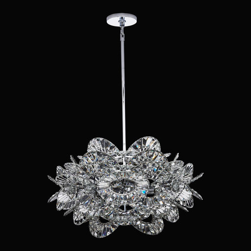 Kalco Luminoso 14Lt Chand, Chrome/Trapezoidal Crystal - 045456-010-FR001