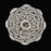 Kalco Luminoso 14Lt Chand, Chrome/Trapezoidal Crystal