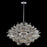 Kalco Luminoso 18Lt Chand, Chrome/Trapezoidal Crystal - 045457-010-FR001