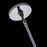 Kalco Luminoso 18Lt Chand, Chrome/Trapezoidal Crystal