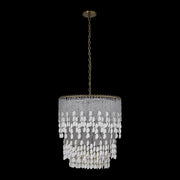 Kalco Farfalle 18Lt Chandelier, Clear/Brushed Champagne Gold - 047355-038-FR001