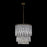 Kalco Farfalle 18Lt Chandelier, Clear/Brushed Champagne Gold