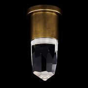 Kalco Lighting Ore 1 Light Wall Sconce, Clear/True Brass - 047421-062-FR001