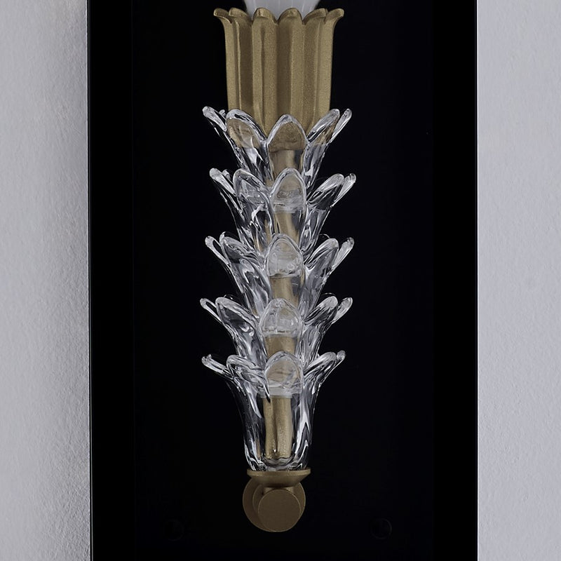 Kalco Lighting Midsummer 1 Light Outdoor Wall Sconce, Matte Black