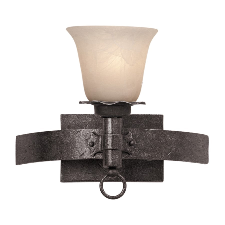 Kalco Lighting Americana 1 Light Bath Wall Sconce, Tortoise Shell - 4201TO-1219