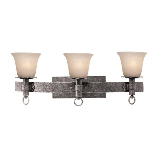 Kalco Lighting Americana 3 Light Vanity Light, Country Iron - 4203CI-1219
