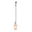 Kalco Lighting Tribecca 1 Light Pendant, Antique Copper - 4301AC-FROST