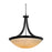 Kalco Lighting Copenhagen 6 Light Chandelier, Black - 4348B-ANTQ