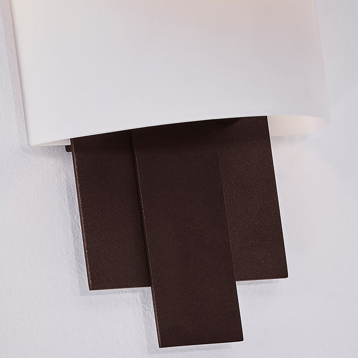 Kalco Lighting Espille 1 Light Wall Sconce, Bronze