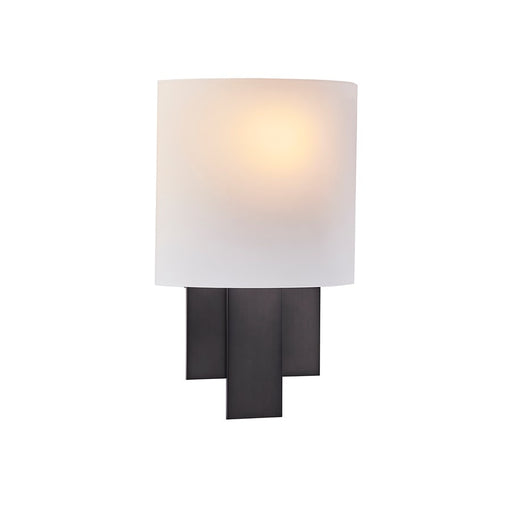 Kalco Lighting Espille 1 Light Wall Sconce, Satin Black Nickel