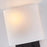 Kalco Lighting Espille 1 Light Wall Sconce, Satin Black Nickel