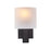 Kalco Lighting Espille 1 Light Wall Sconce, Satin Black Nickel